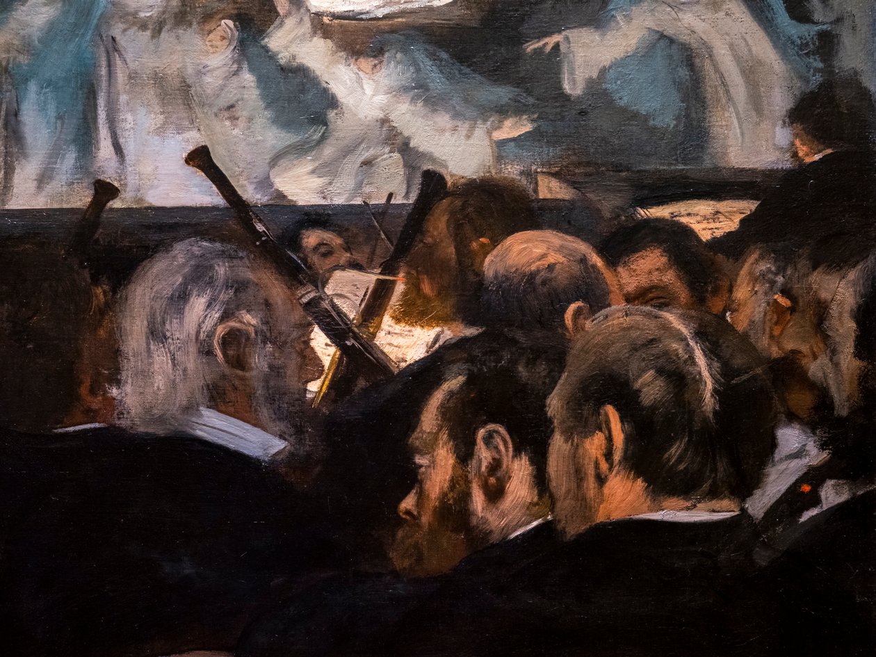 Balett av Robert djävulen (detalj). 1876. Olja på duk. av Edgar Degas