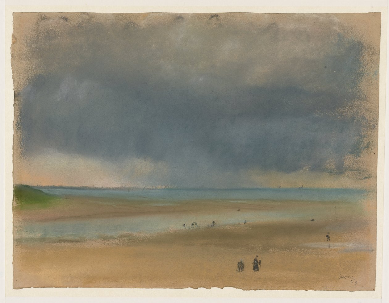 Vid havet av Edgar Degas