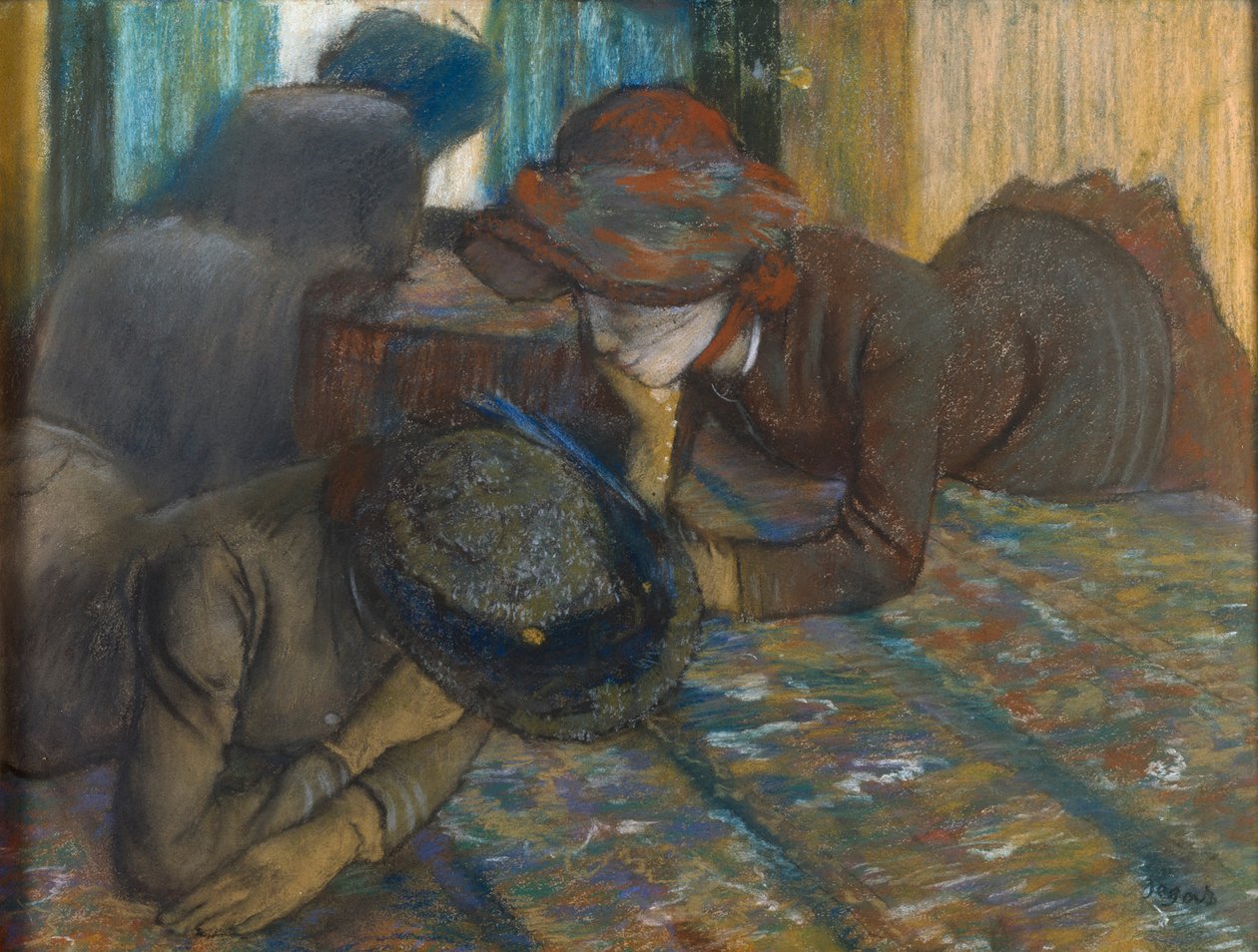 Samtal av Edgar Degas