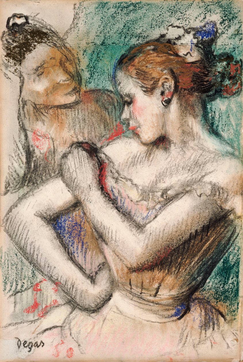 Dansare, 1896 av Edgar Degas