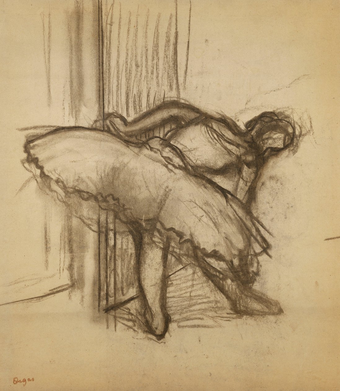 att dansa; Dansare, av Edgar Degas