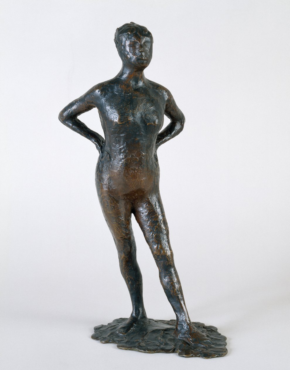 Dansare i vila, 1892-95 (brons) av Edgar Degas