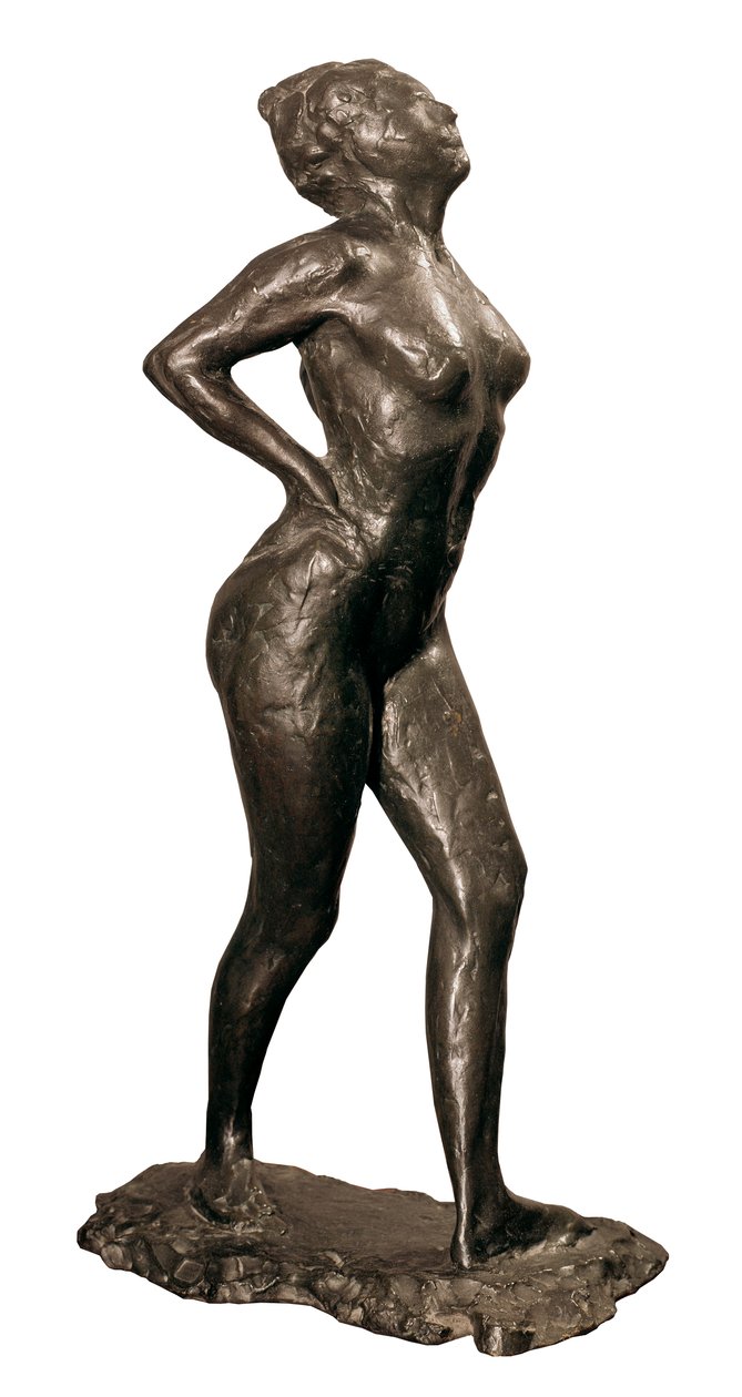 Dansare i vila, skulptur av Edgar Degas, ca 1882-95 av Edgar Degas
