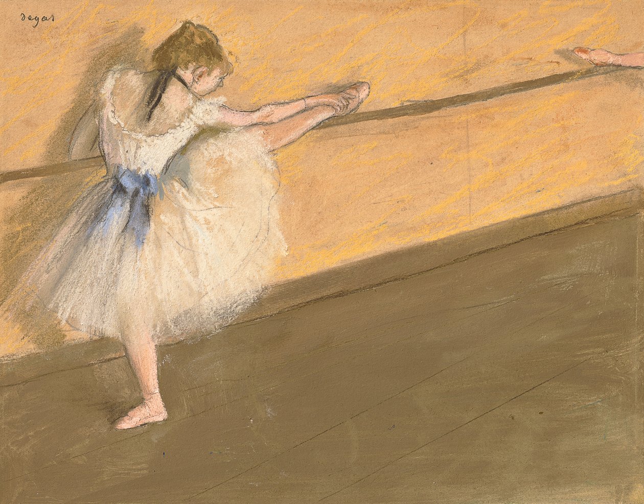 Dansare vid baren av Edgar Degas