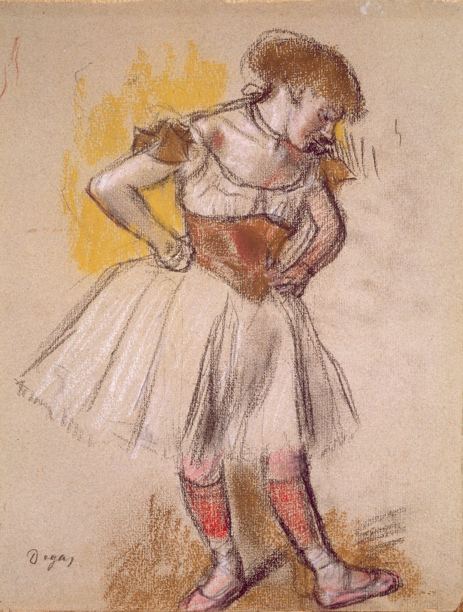 Dansare, ca 1880 (pastell) av Edgar Degas