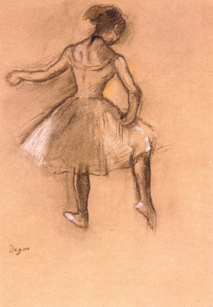 Dansare, ca 1880 av Edgar Degas