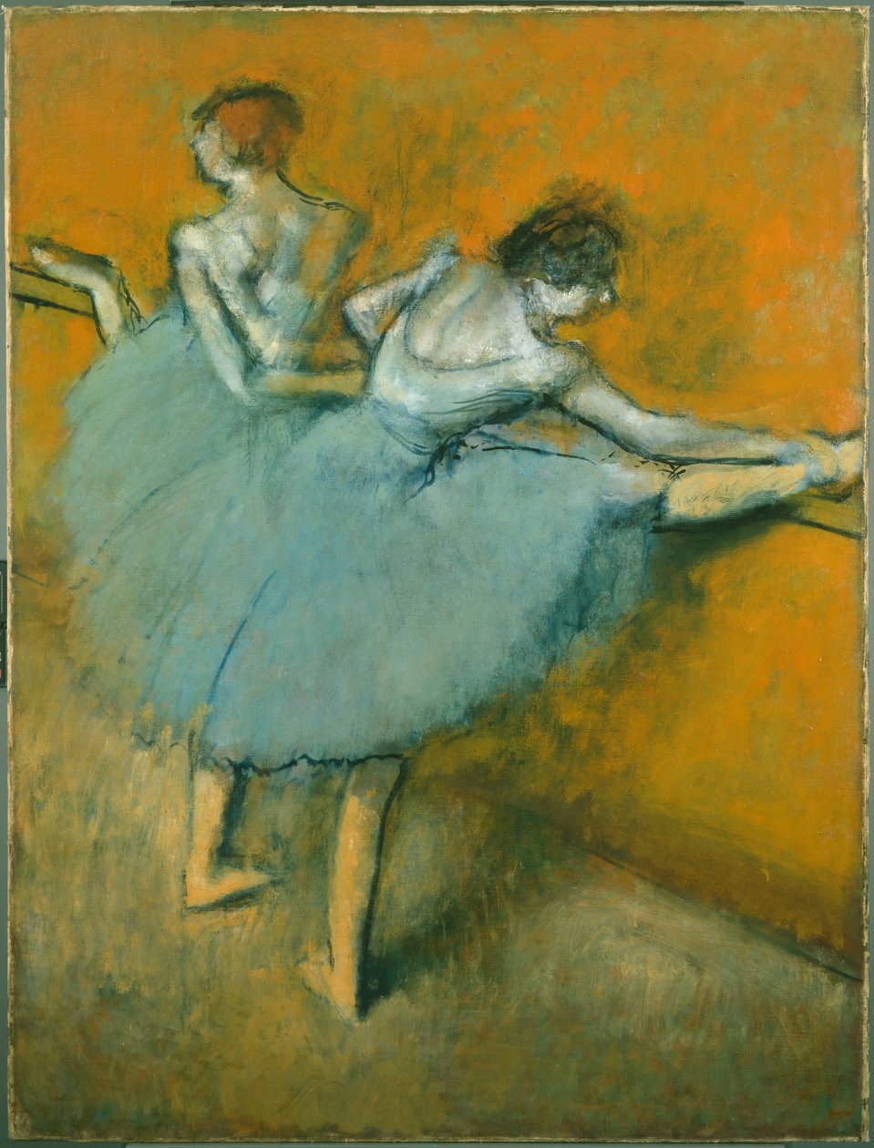 Dansöser vid stången av Edgar Degas