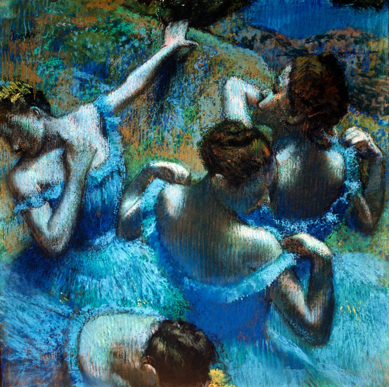 Dansare i blått, c1898. av Edgar Degas