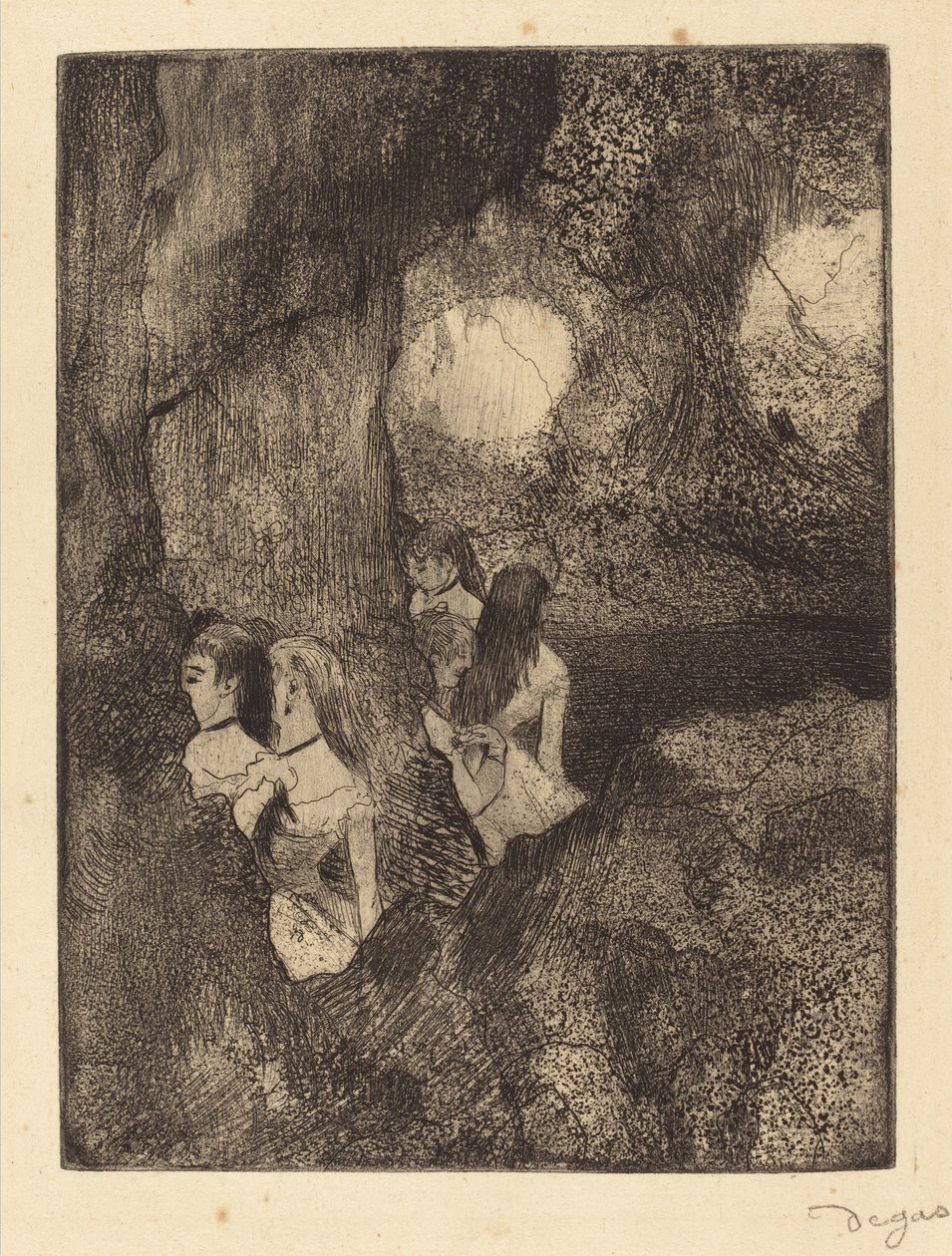 翼のダンサー、1879年1880年スウェーデン。 av Edgar Degas