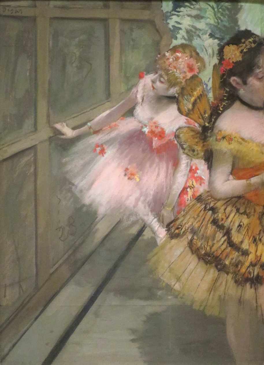 "Dansare i vingarna" av Edgar Degas, Norton Simon Museum av Edgar Degas