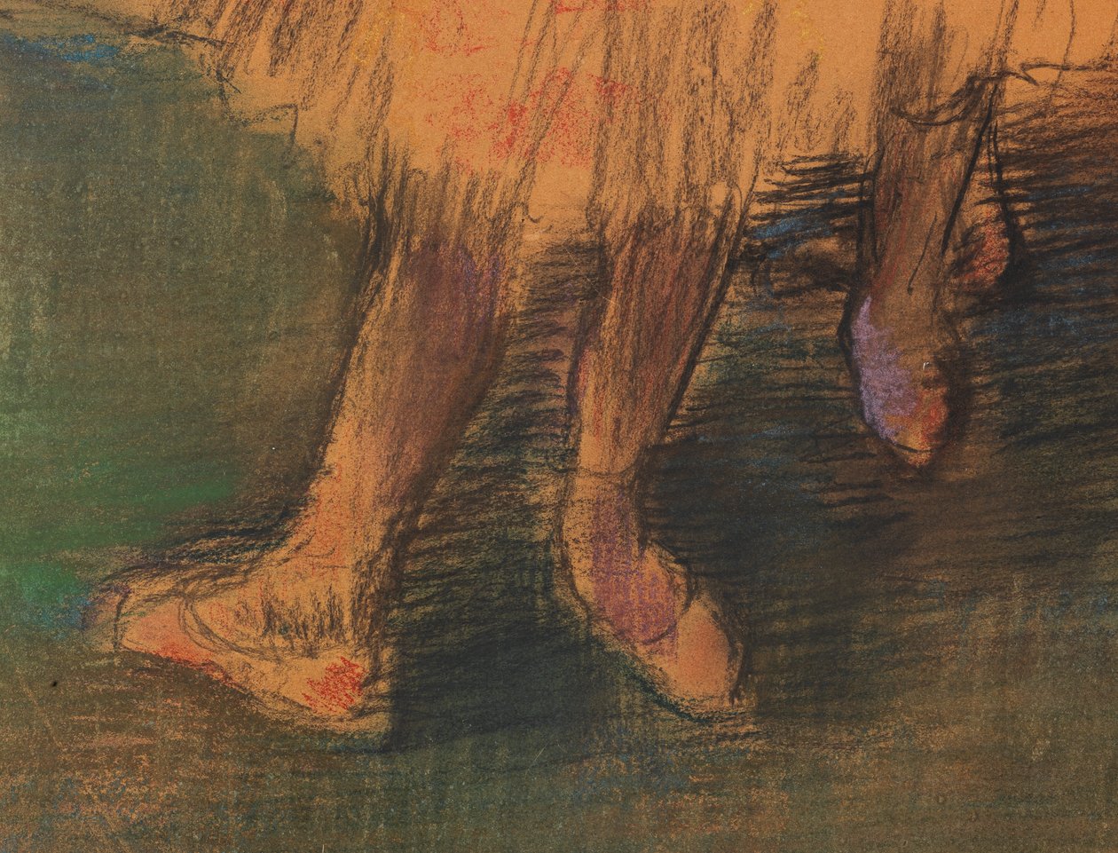 Dansare i vingen av Edgar Degas