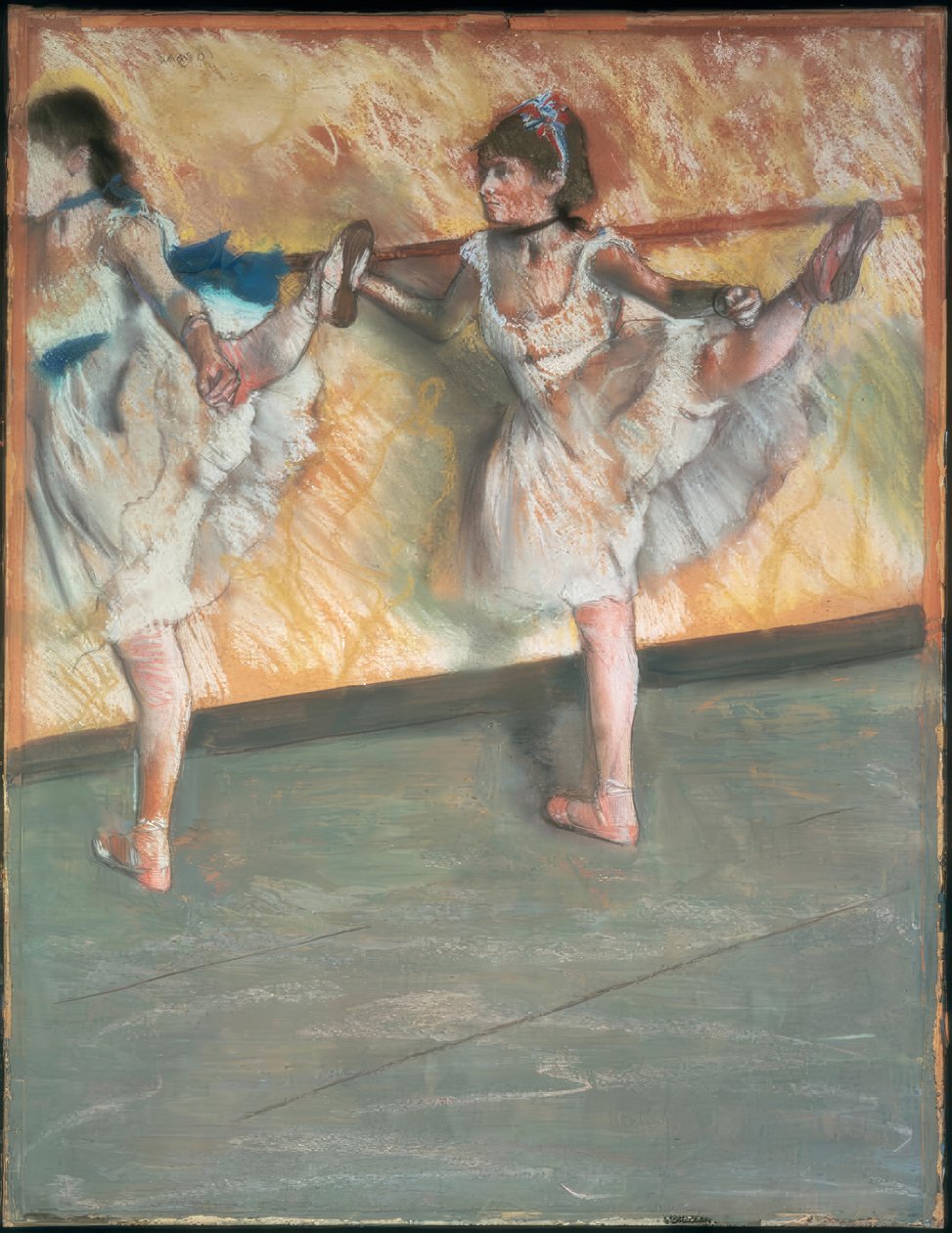 Dansare på barren av Edgar Degas