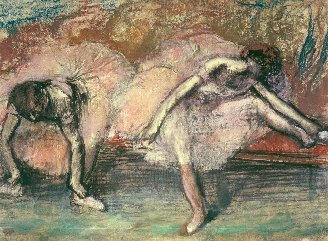Två dansare av Edgar Degas