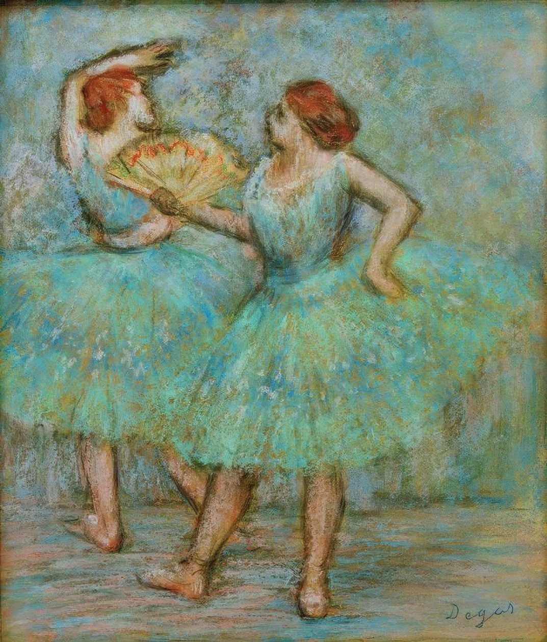 Två dansare av Edgar Degas
