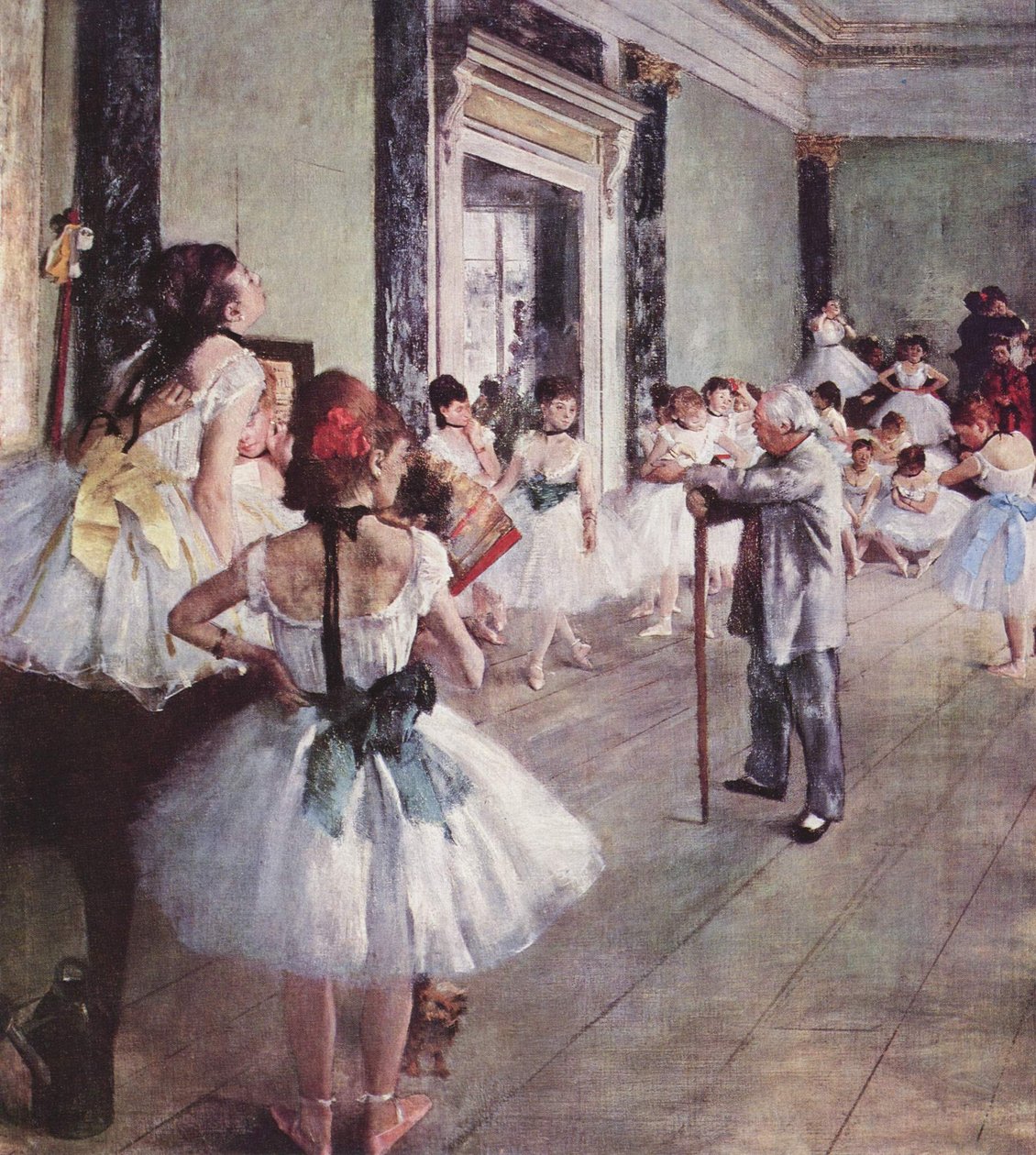 Danslektionen av Edgar Degas