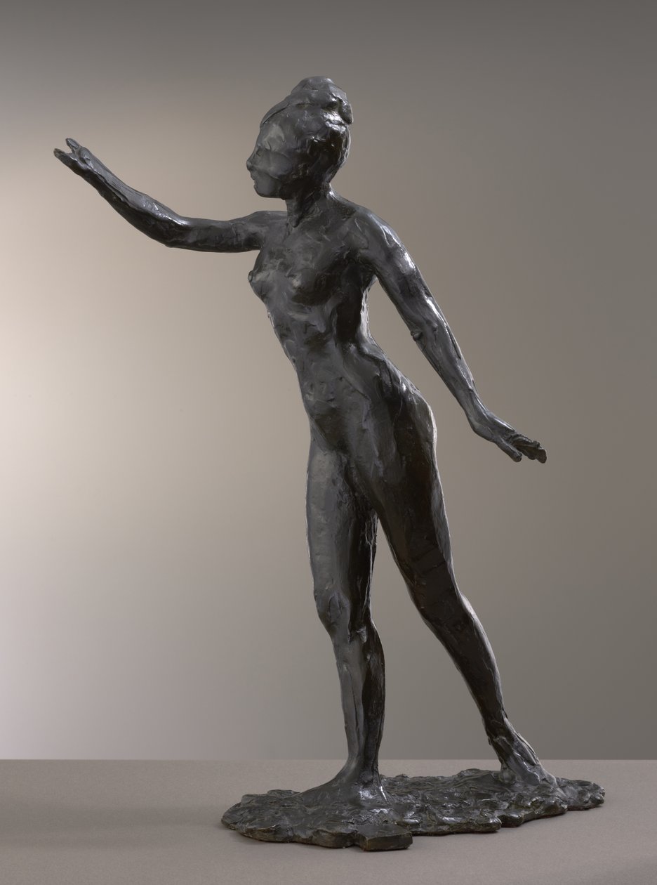 Grand Arabesque, First Time, modellerad ca 1880-talet, gjuten 1919–21 av Edgar Degas