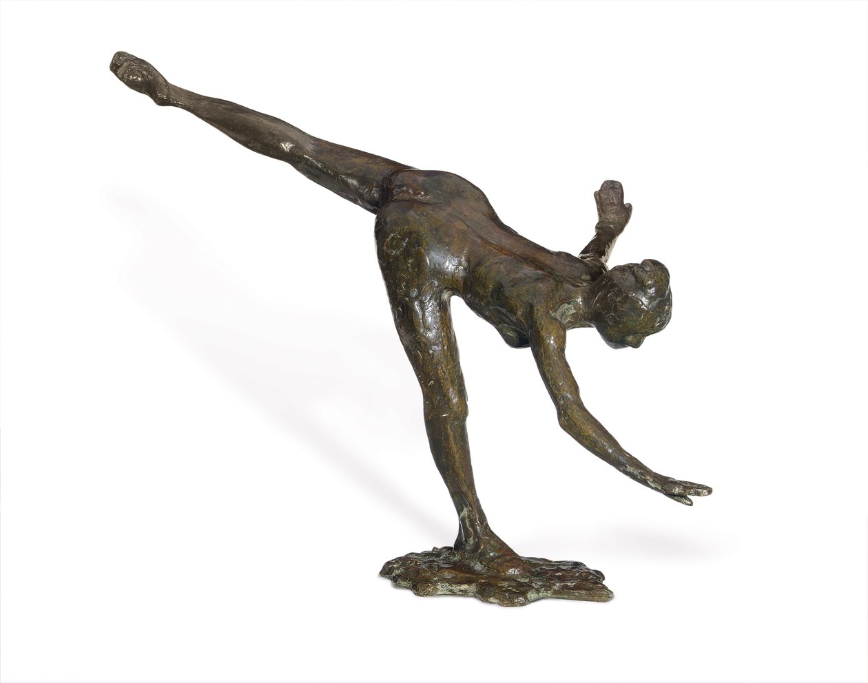 Grand Arabesque, tredje gången; Stor arabesk, tredje gången, ca 1882-1895 av Edgar Degas