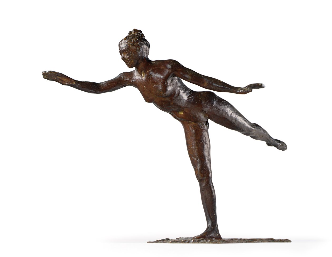 Grande Arabesque, andra gången, ca 1890-1895 av Edgar Degas