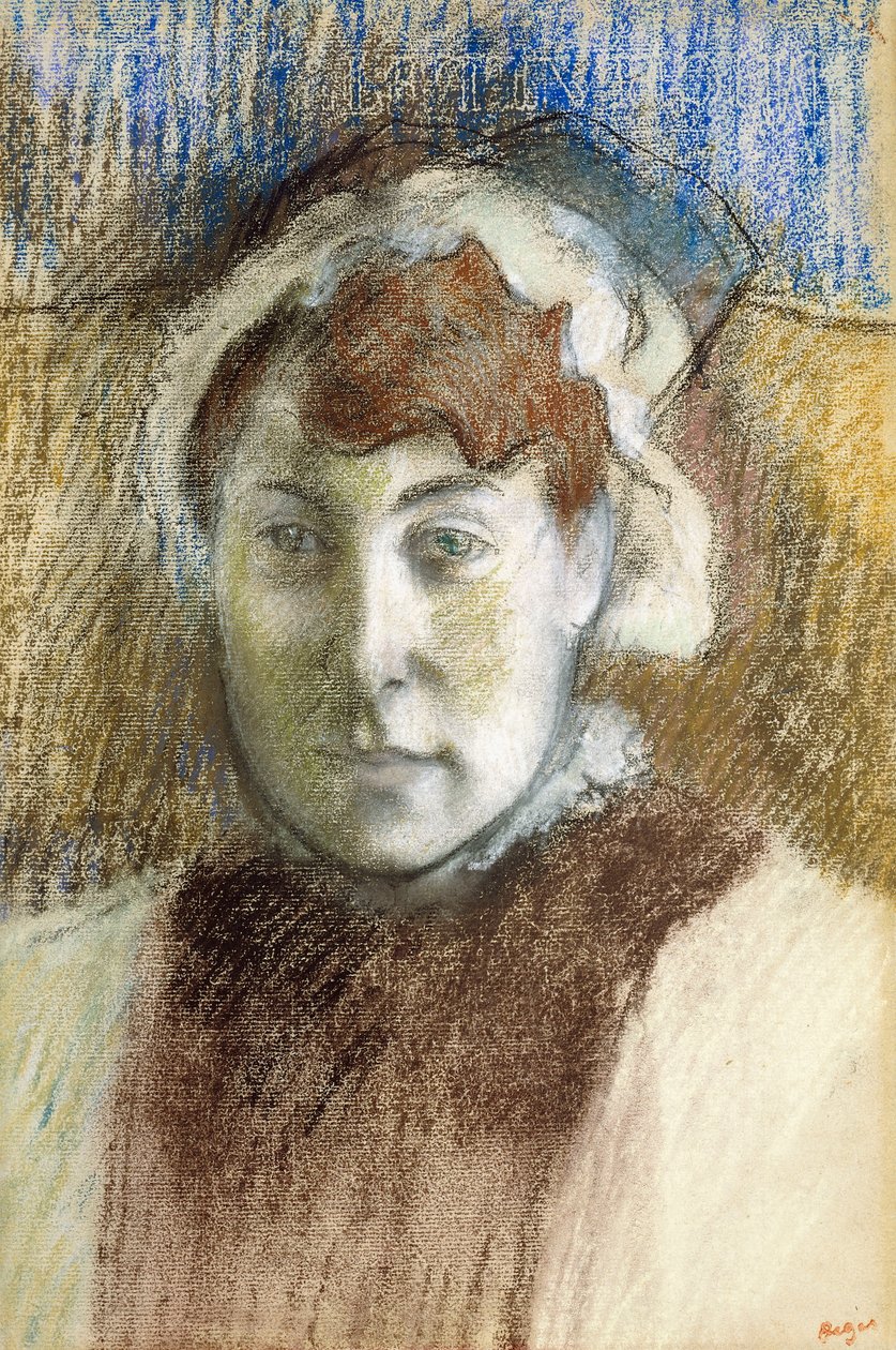 Chef för en kvinna av Edgar Degas