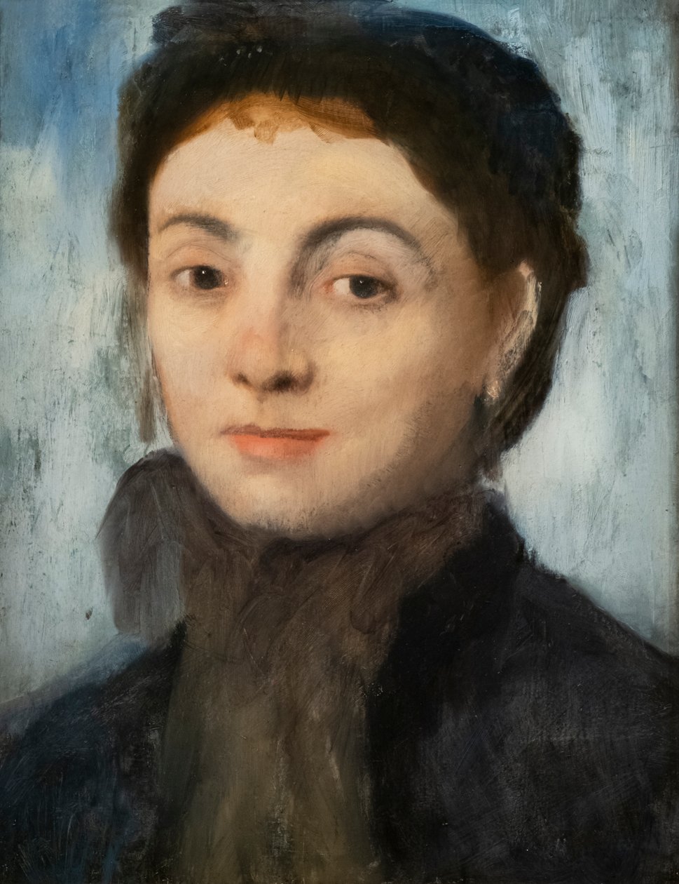 Josephine Gaujelin. 1867. Olja på duk. av Edgar Degas