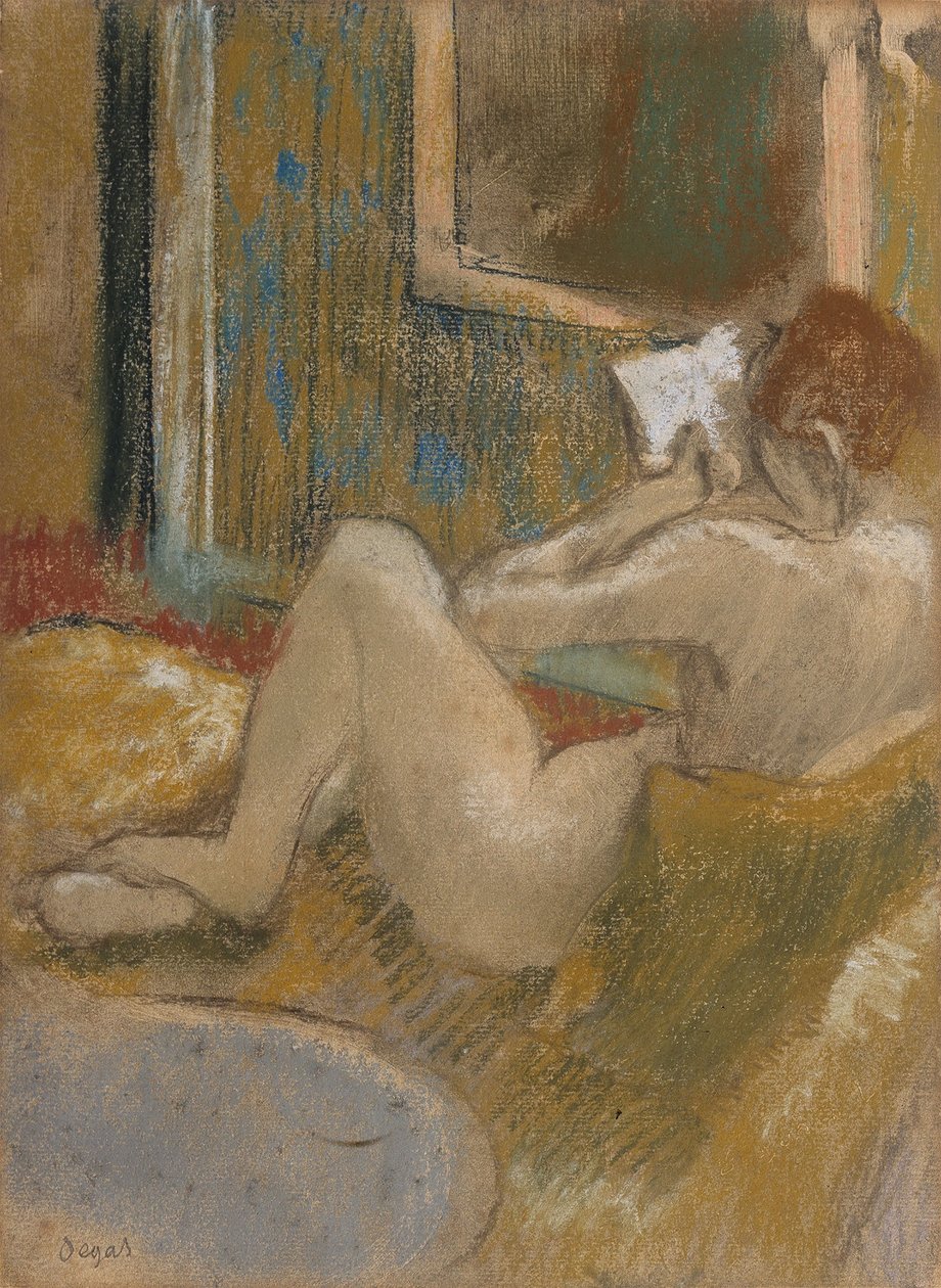 "La Liseuse" av Edgar Degas av Edgar Degas