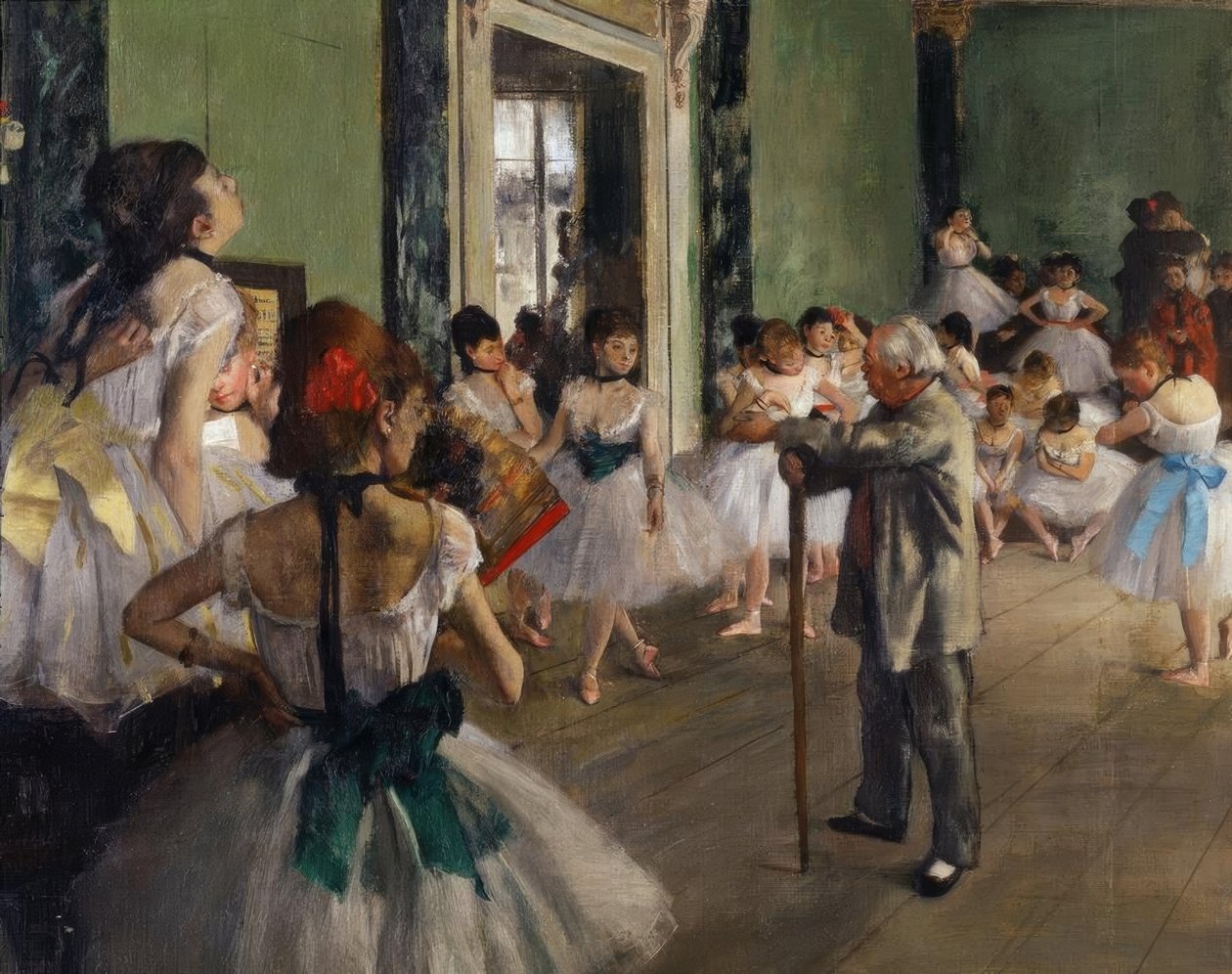 Dansklassen av Edgar Degas