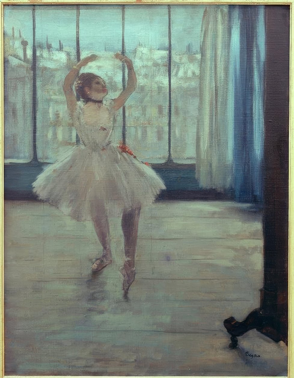Dansaren hos fotografen av Edgar Degas
