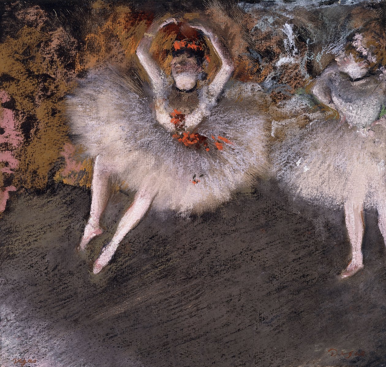 Det slagna steget, c.1879 av Edgar Degas