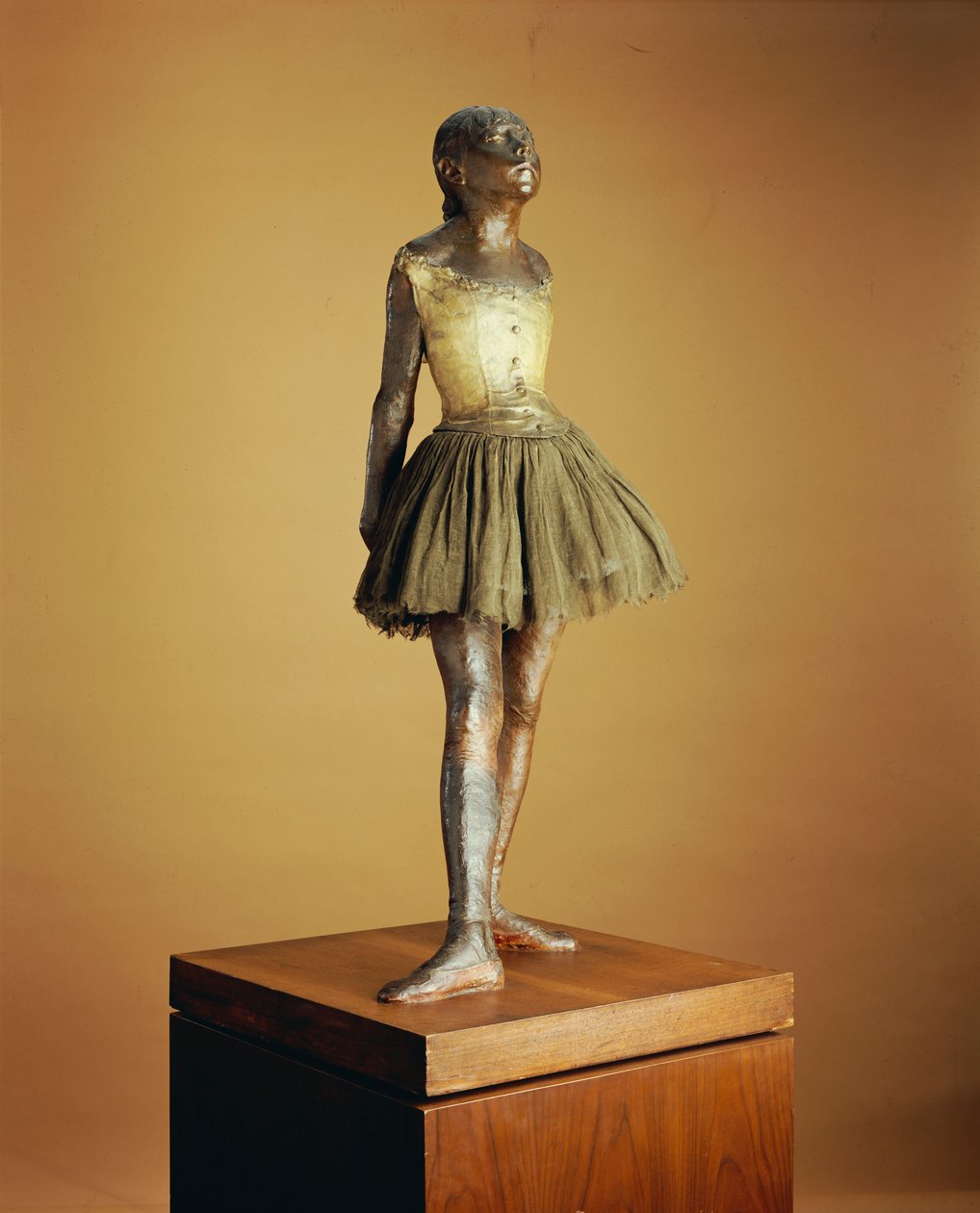 Little Dancer of Fourteen Years, 1879-81, medverkande 1921 av Edgar Degas
