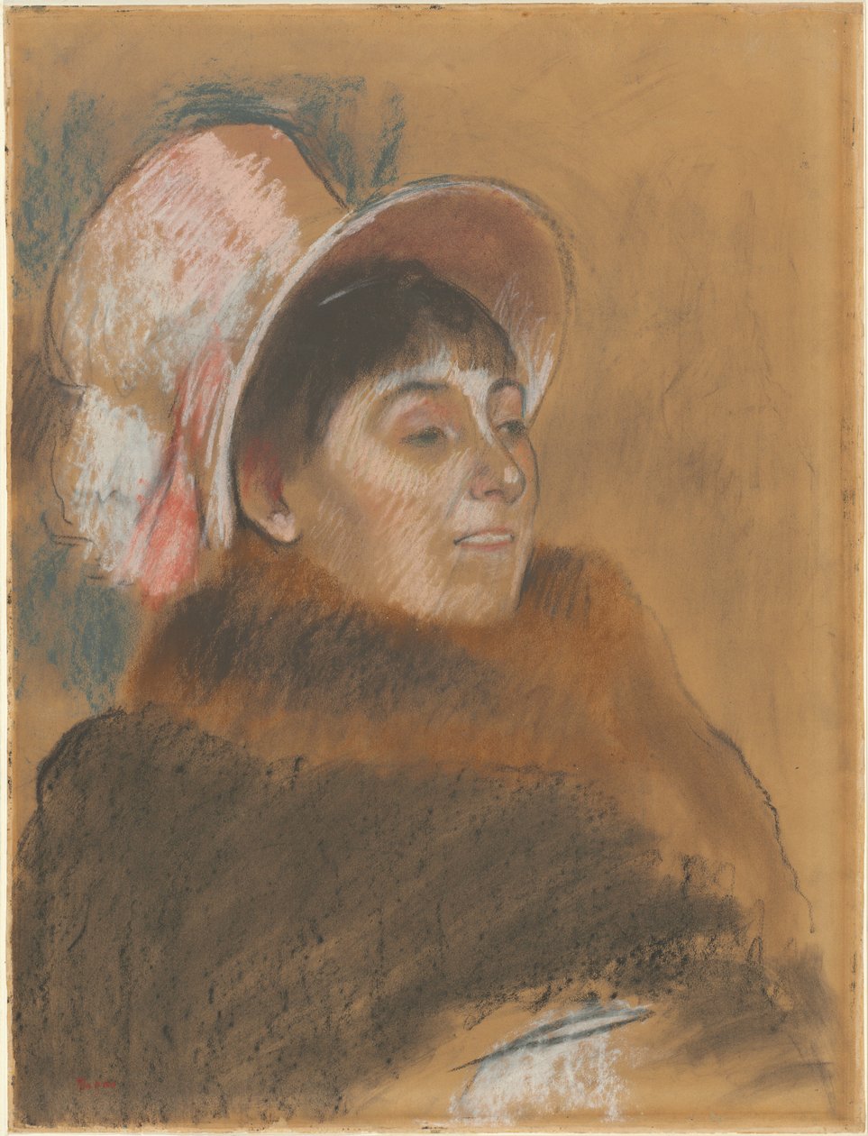 Madame Dietz-Monnin, 1879. av Edgar Degas