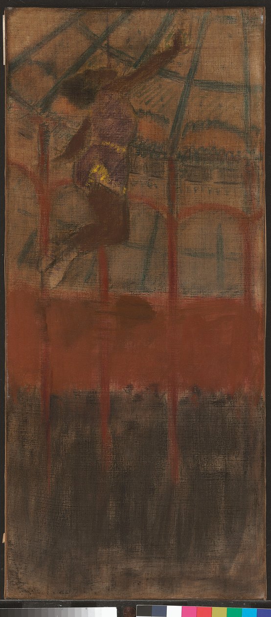 Miss La La på Cirque Fernando av Edgar Degas