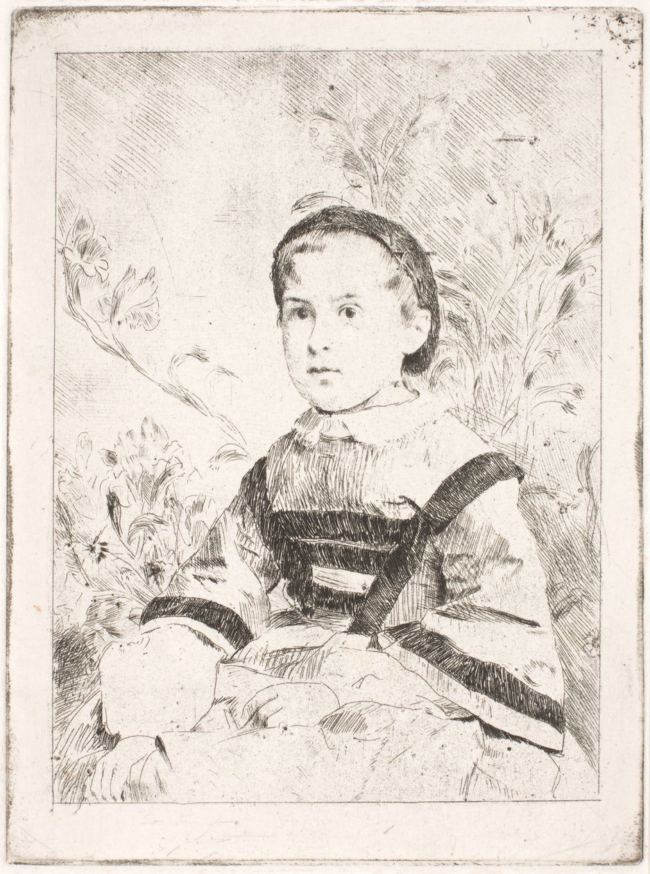 Fröken Nathalie Wolkonska av Edgar Degas