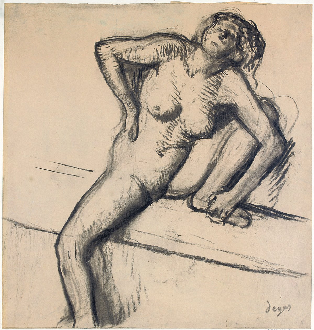 Nu i slutet av 1890-talet av Edgar Degas