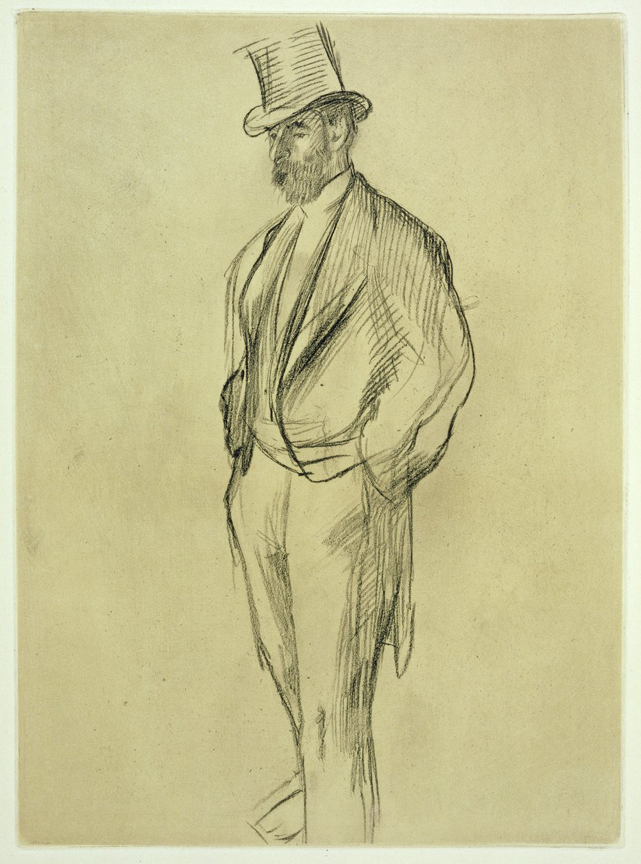 Porträtt av Ludovic Halevy (1834-1908), från 