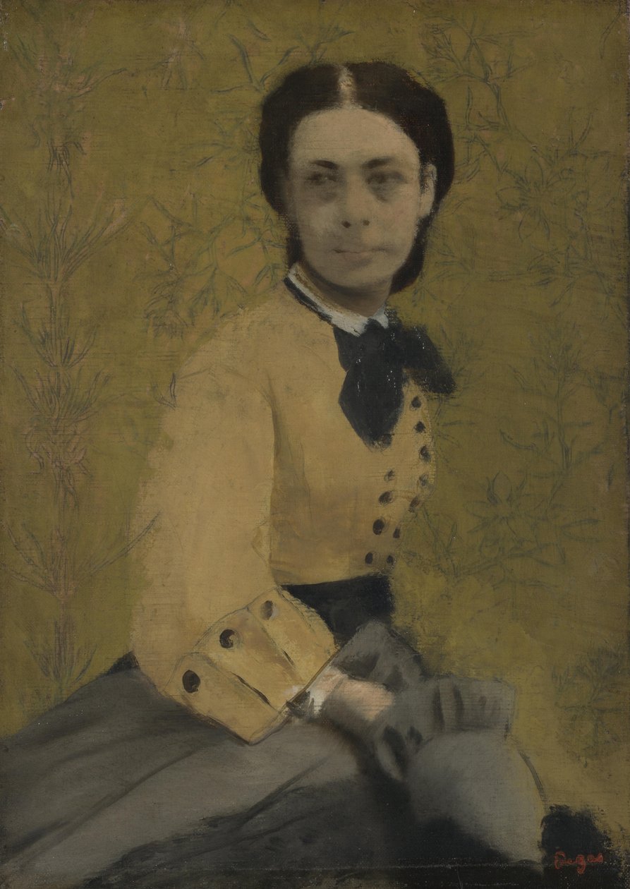Prinsessan Pauline de Metternich, 1865 av Edgar Degas