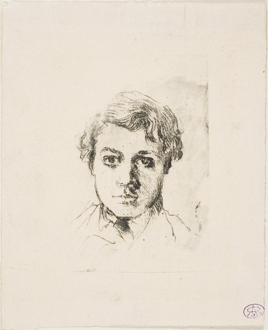 René De Gas, konstnärens bror av Edgar Degas