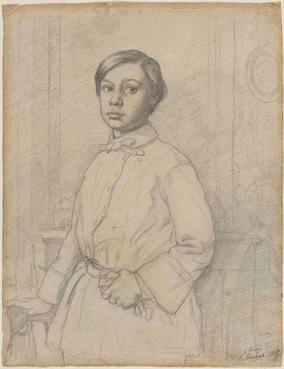 René de Gas [framsidan] av Edgar Degas