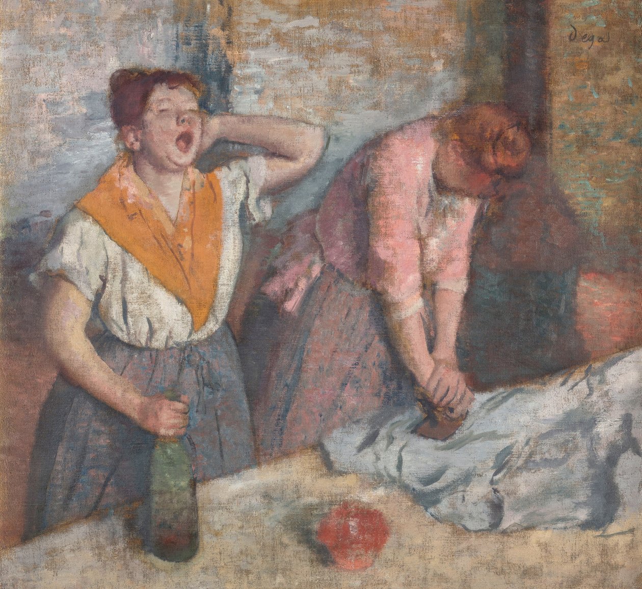 Repasseuses The Ironers, ca 1884-1886. av Edgar Degas