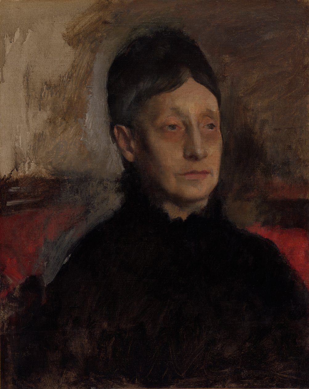 Stefanina Primicile Carafa, marschioninnan av Cicerale och hertiginnan av Montejasi av Edgar Degas
