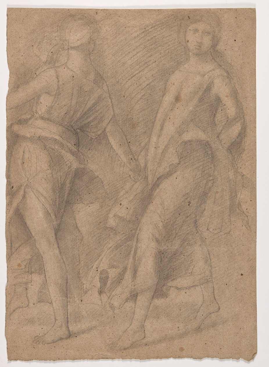 Studie efter Andrea Mantegna, "Parnassus", c.1854-56 av Edgar Degas