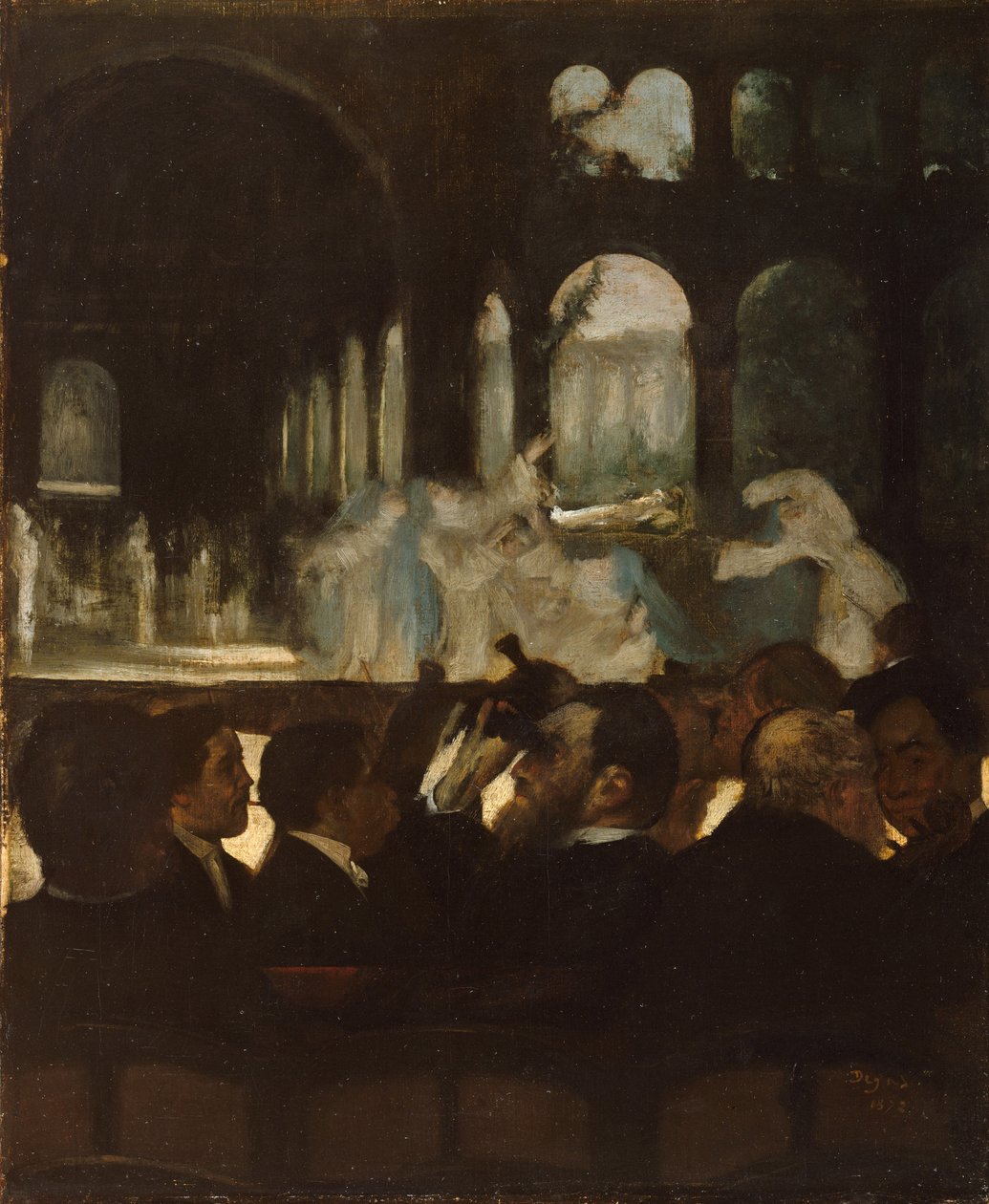Balett från Robert le Diable, 1871 av Edgar Degas