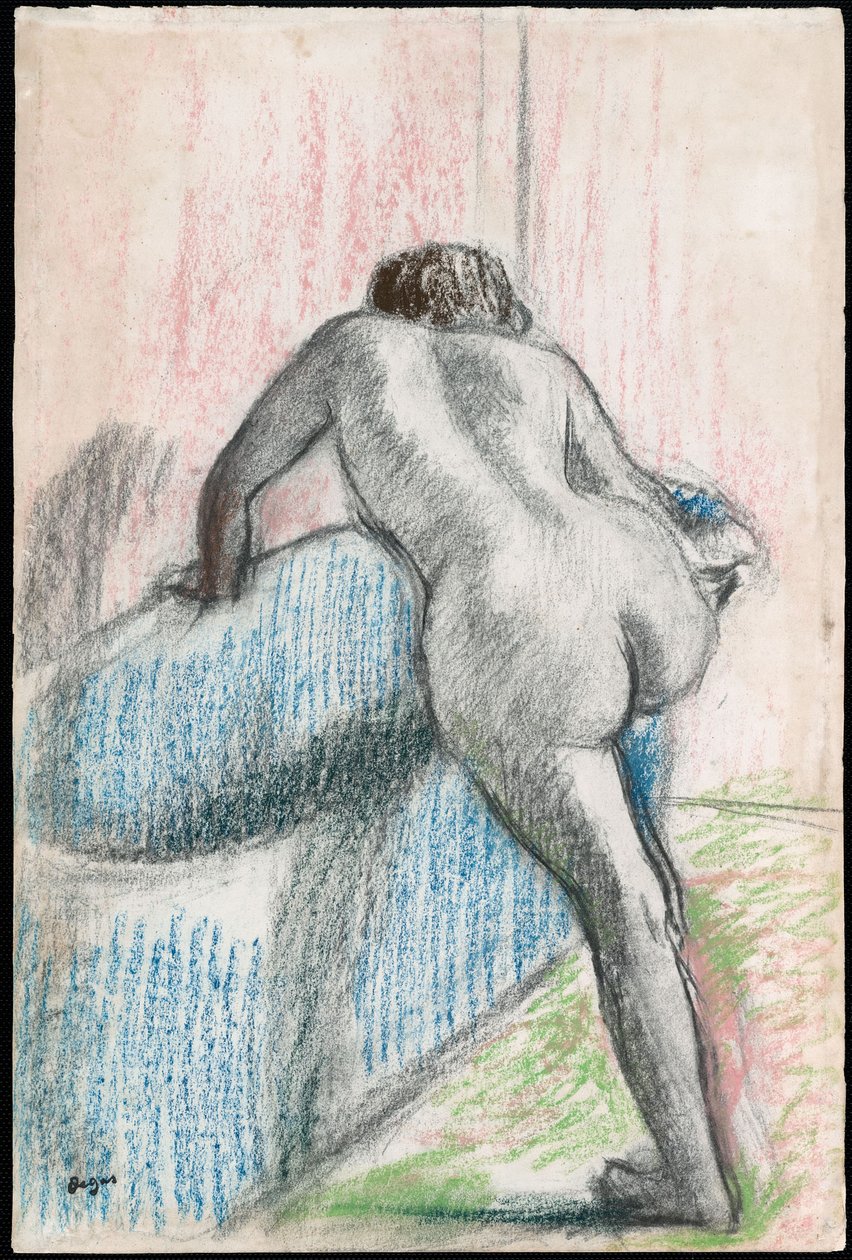 Badkaret av Edgar Degas