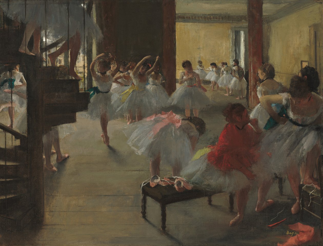 Dansklassen av Edgar Degas
