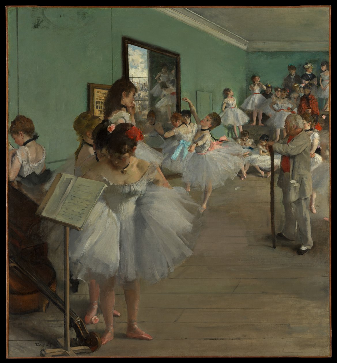 Danskursen av Edgar Degas
