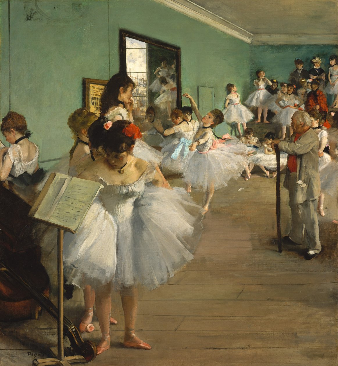 Dansklassen av Edgar Degas