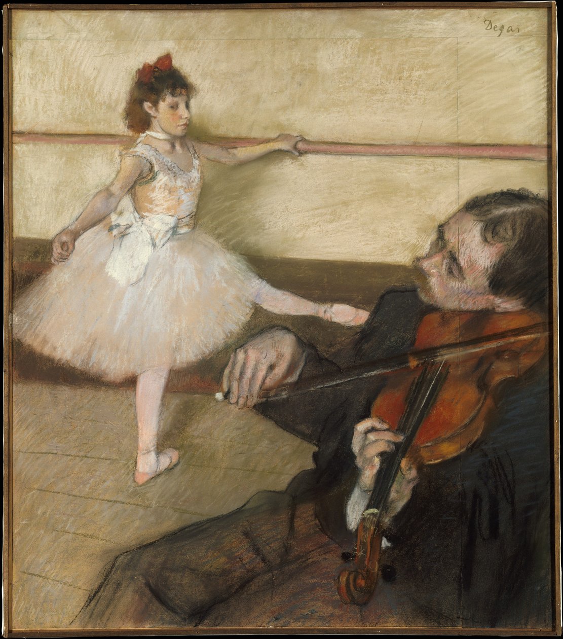 Danslektionen av Edgar Degas