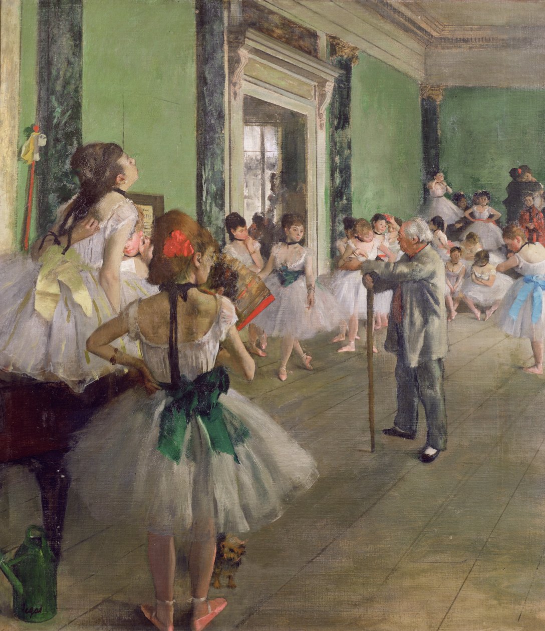 The Dancing Class, ca 1873-76 (olja på duk) av Edgar Degas