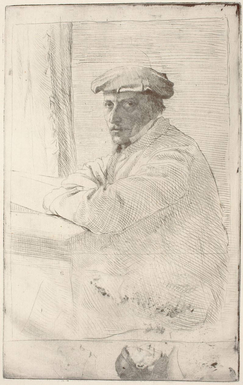 Gravören Joseph Tourny av Edgar Degas