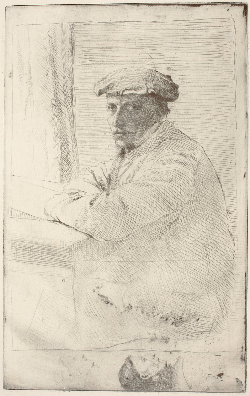 Gravören Joseph Tourny (Le graveur Joseph Tourny) av Edgar Degas