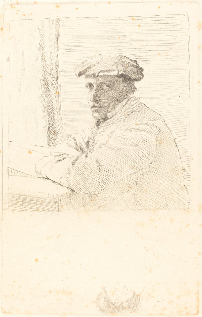 Gravören Joseph Tourny Gravören Joseph Tourny, 1857. av Edgar Degas